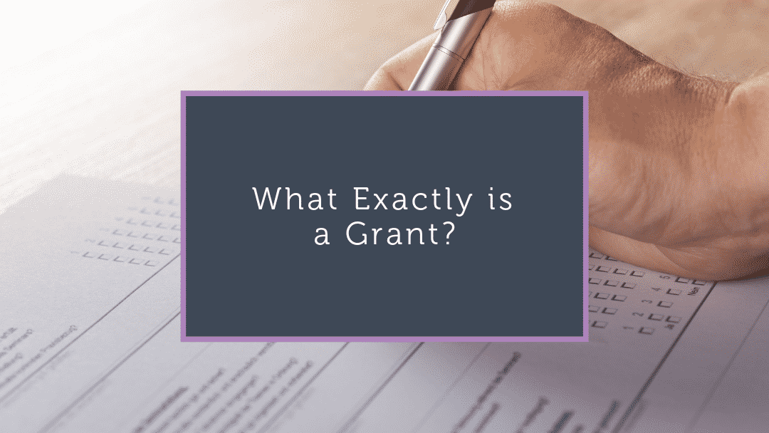 What is a Grant?