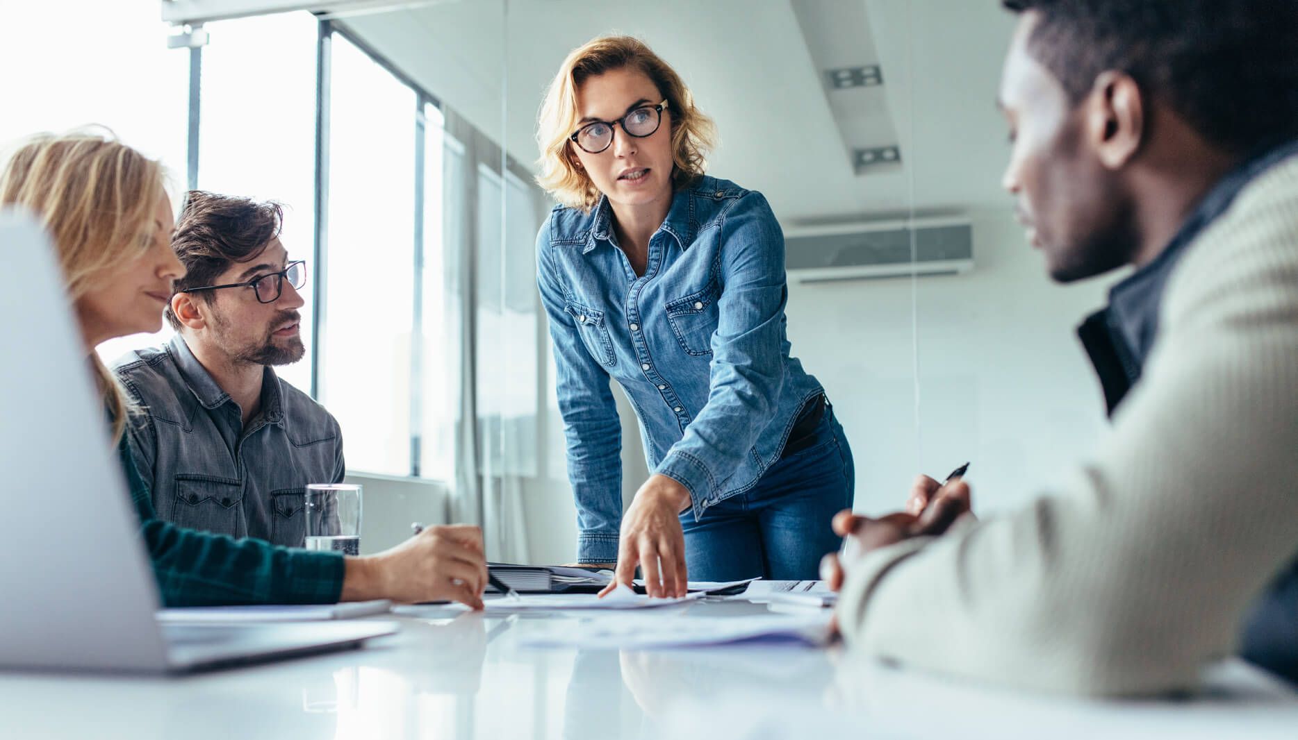 What are the different types of managers? What are their titles?