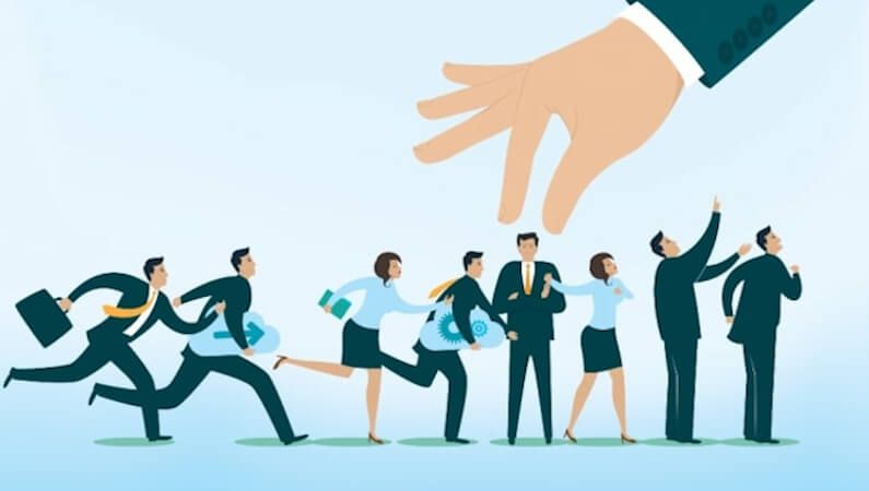 What are common ways employees are recruited?